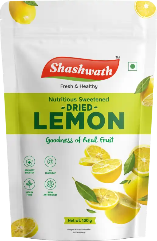 Dried Lemon — nutritious sweetened